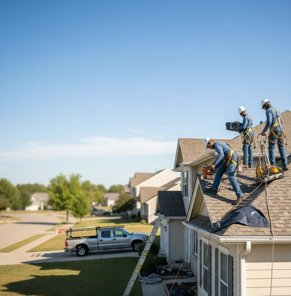 Roof Repair in Delcambre